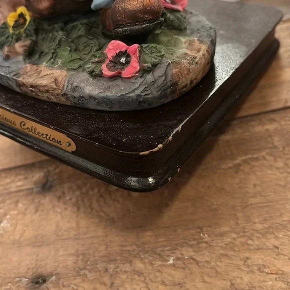 Vintage precious collection boy with dogs lamp - Picture 7 of 8